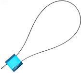 Силовая номерная пломба ЗПУ Трос 2,5 1200 см 50 штук