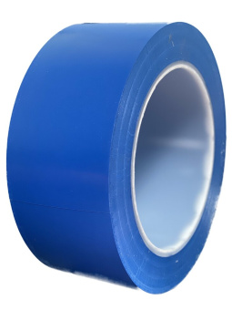 Лента для разметки и маркировки пола ПВХ синяя 50мм*33м