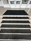 Придверное противоскользящее пвх покрытие на ступени Volna 14 мм 